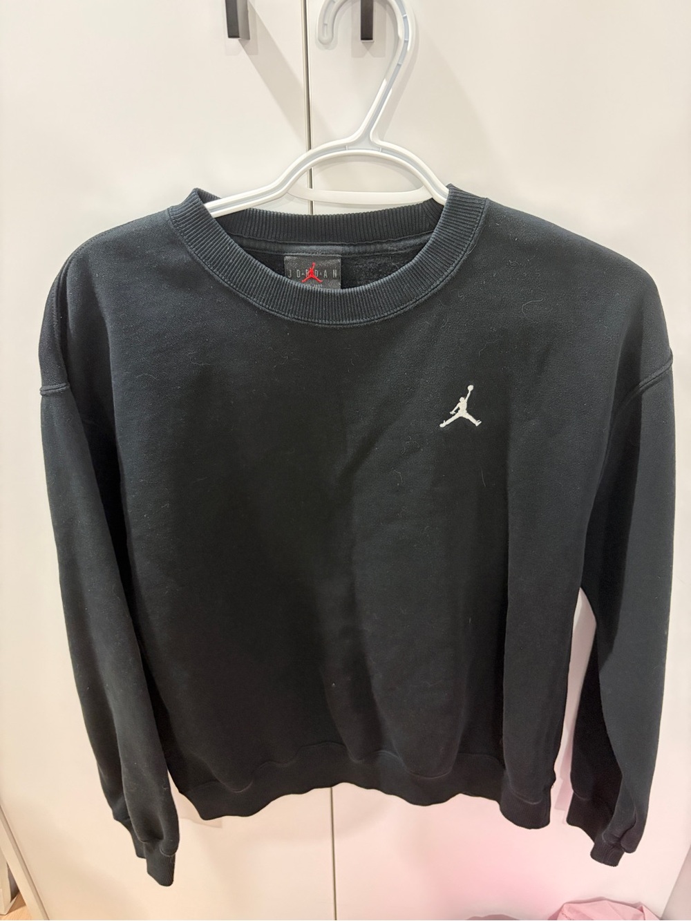 Jordan Black Crewneck Sweatshirt